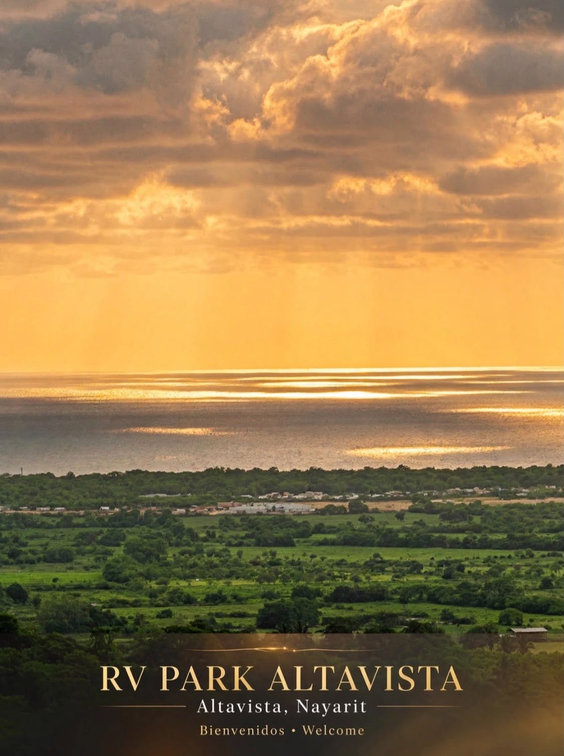 Vista panorámica desde el predio hacia la costa de Nayarit